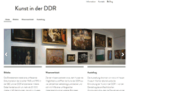 Desktop Screenshot of bildatlas-ddr-kunst.de